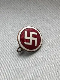 Originalt dansk DNSAP partimærke - Heimburger