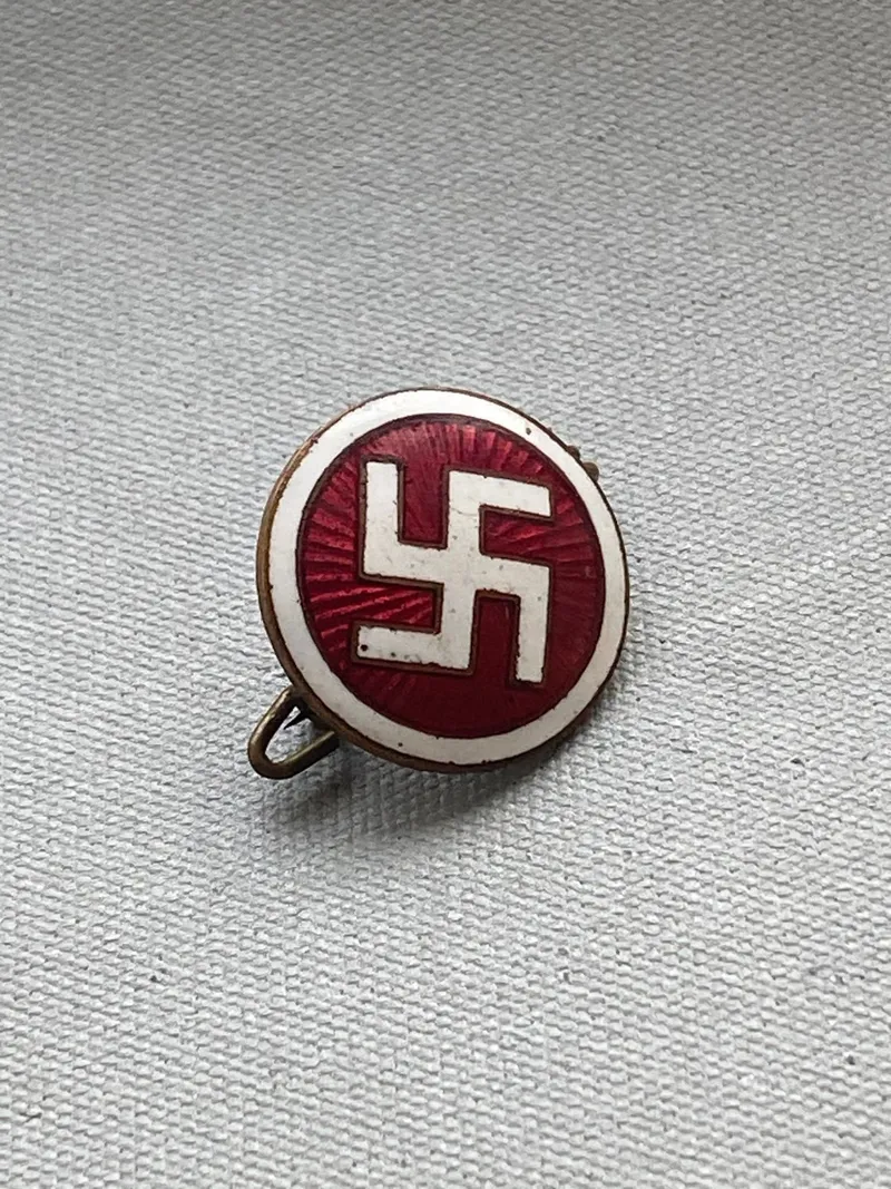 Originalt dansk DNSAP partimærke - Heimburger