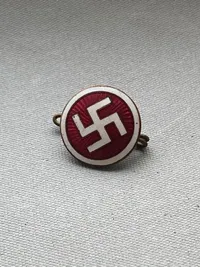 Originalt dansk DNSAP partimærke - Heimburger