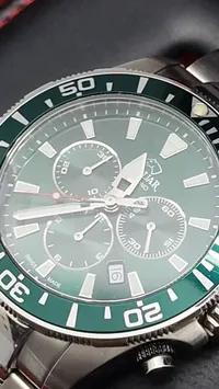 Originalt Jaguar Executive Diver chronograph watch med æske. Nypris ca 4000,-