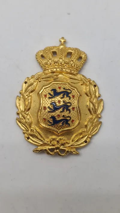 Originalt skjold fra den danske brigade i Sverige