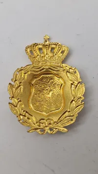 Originalt skjold fra den danske brigade i Sverige