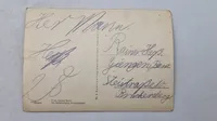Originalt WW2 SS postkort