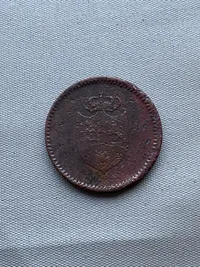 Originalt rigsbankstegn for 12 skilling 1813