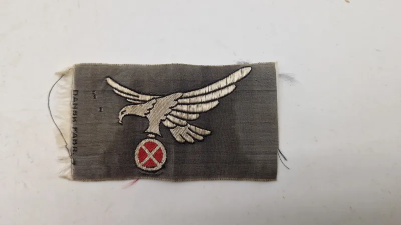 Ekstremt sjælden original patch for NSU svæveflyer. Kendes i få eks.