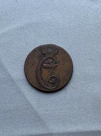 Original 1/2 skilling 1771