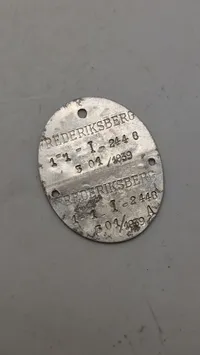 Original dansk id brik. 1939