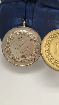 Original Wehrmacht-Dienstauszeichnung (4 & 12)