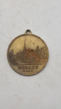 Medalje med motiv af Børsen fra 1893