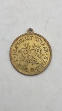Medalje med motiv af Børsen fra 1893