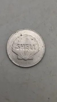 Original Shell mønt (Wernher Von Braun)