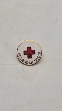 Original pin - Røde kors besøgstjeneste
