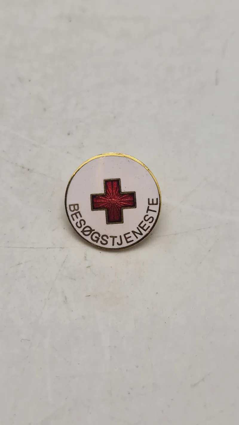 Original pin - Røde kors besøgstjeneste
