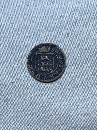 Original dansk sølv skilling 1700 tallet