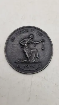 Original tysk “Gold Für Eisen” mønt - ww2