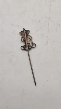 Original dansk Kong Christian X pin