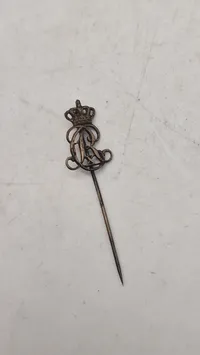 Original dansk Kong Christian X pin