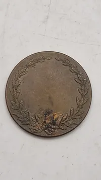 Original fortjenstmedalje fra Sveriges Landstormsföreningars Centralförbund, oprindeligt godkendt af kongen i 1922