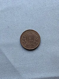 Original 1/2 skilling 1857