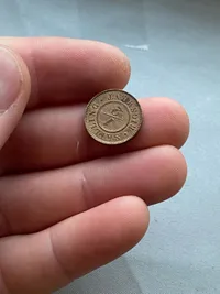Original 1/2 skilling 1857