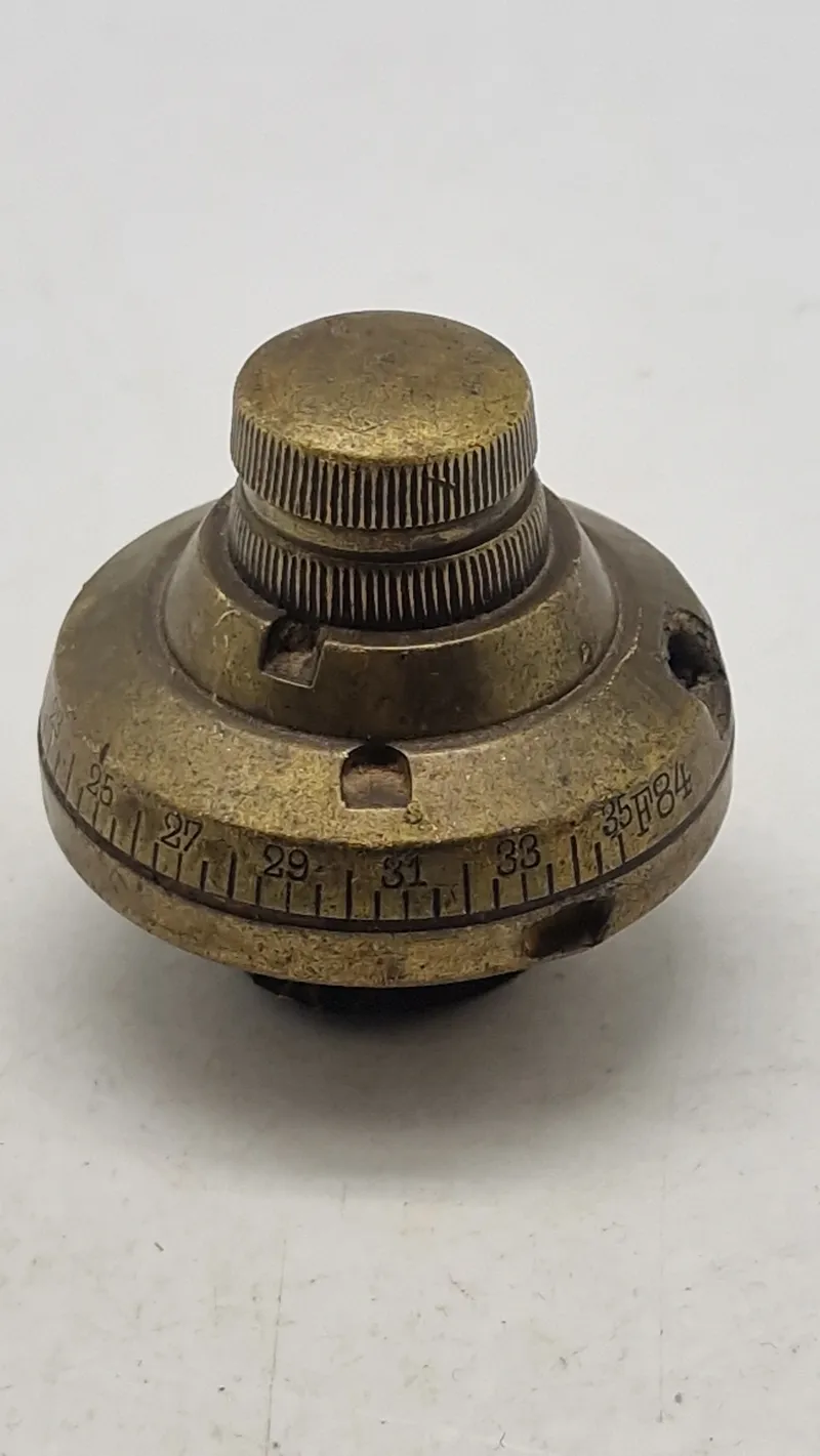 ekstremt sjælden original tysk feldschrapnelzunder M/1873