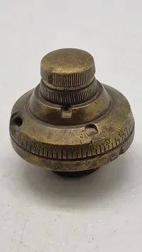ekstremt sjælden original tysk feldschrapnelzunder M/1873