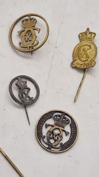 Originale Kong Christian X pins