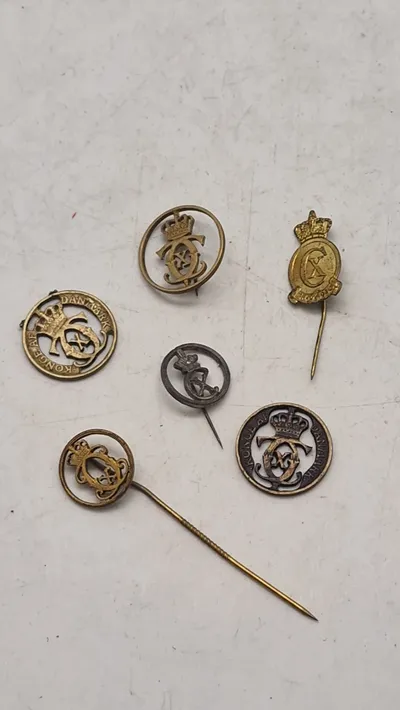 Originale Kong Christian X pins