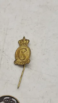 Originale Kong Christian X pins