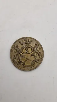 Original islandsk brød-token fra et bageri i Þingeyri