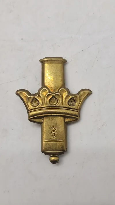 Originalt regiments mærke, Kongens Artilleriregiment. Det store