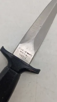 Veludført Herbertz kniv med skede