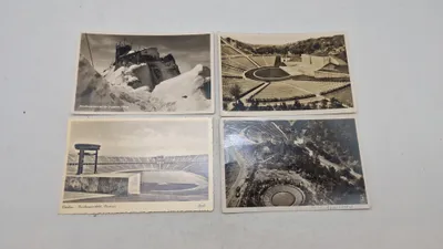 Originale tyske postkort fra olympiaden i 1936