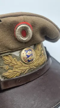 Original dansk M 1923 kasket. Navngiven