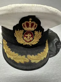 Original Dansk marinekasket med overtræk