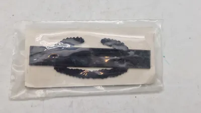 Original amerikansk combat infantry man badge. Ubrugt fra 1969 Vietnamkrigen