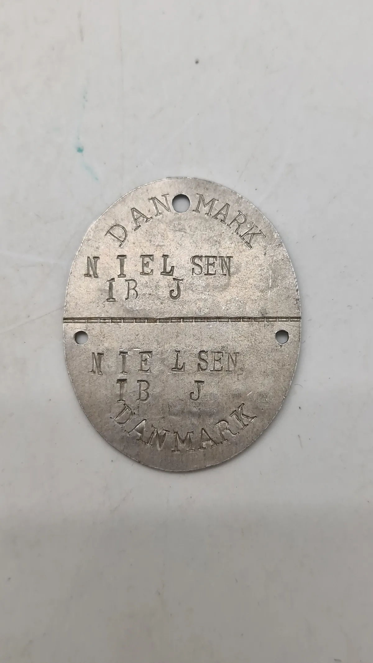 Original dansk id brik fra 1940