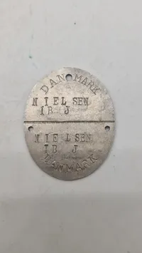 Original dansk id brik fra 1940
