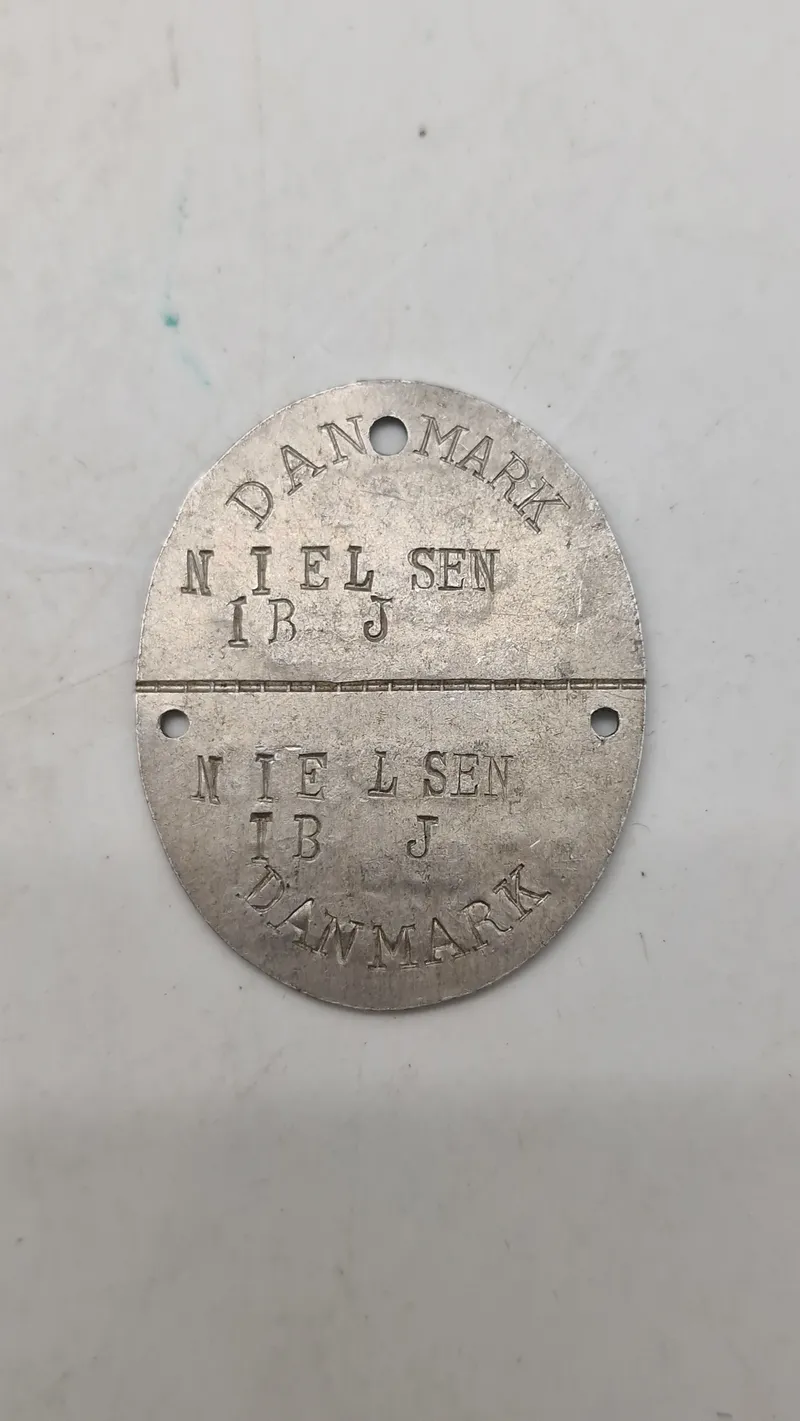 Original dansk id brik fra 1940