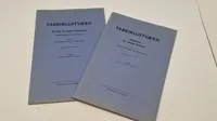Originale hæfter, ww2 Fabrikluftværn