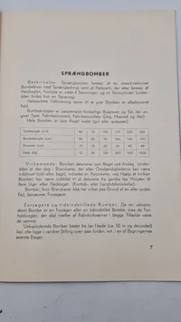 Originale hæfter, ww2 Fabrikluftværn