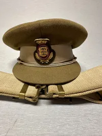 Original M47 kasket og M44 bælte