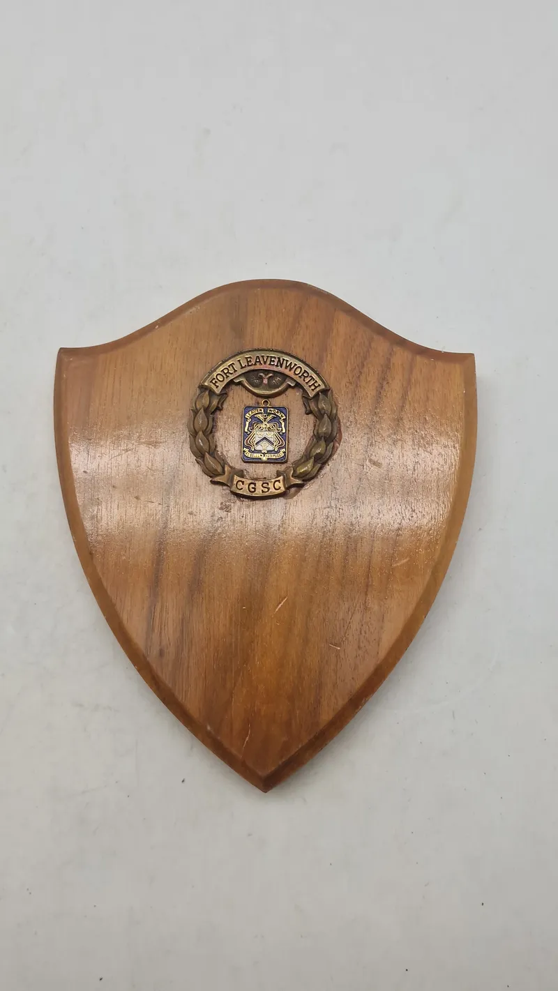 Fort Leavenworth CGSC vægskjold