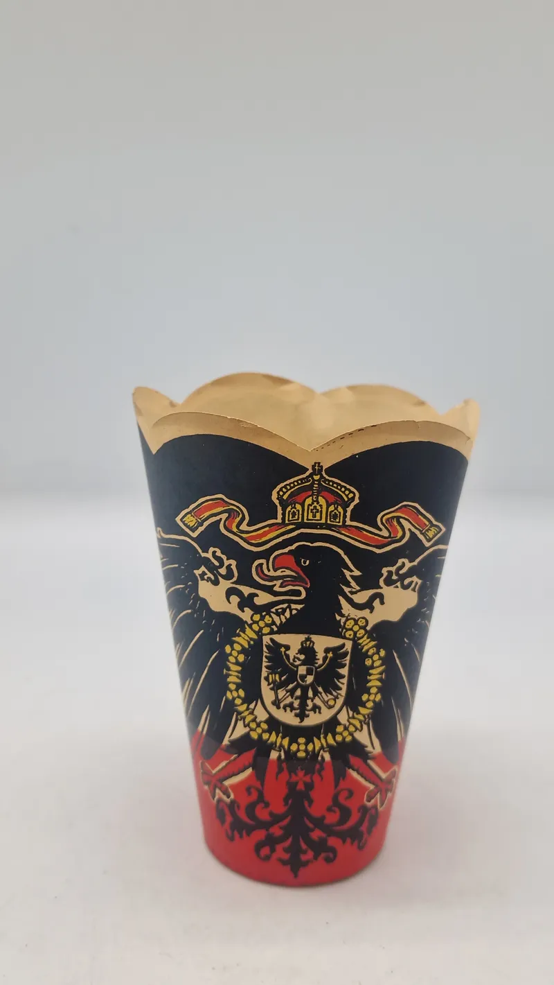 Sjældent originalt tysk papkrus fra ww1