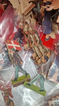 Samling garder soldater