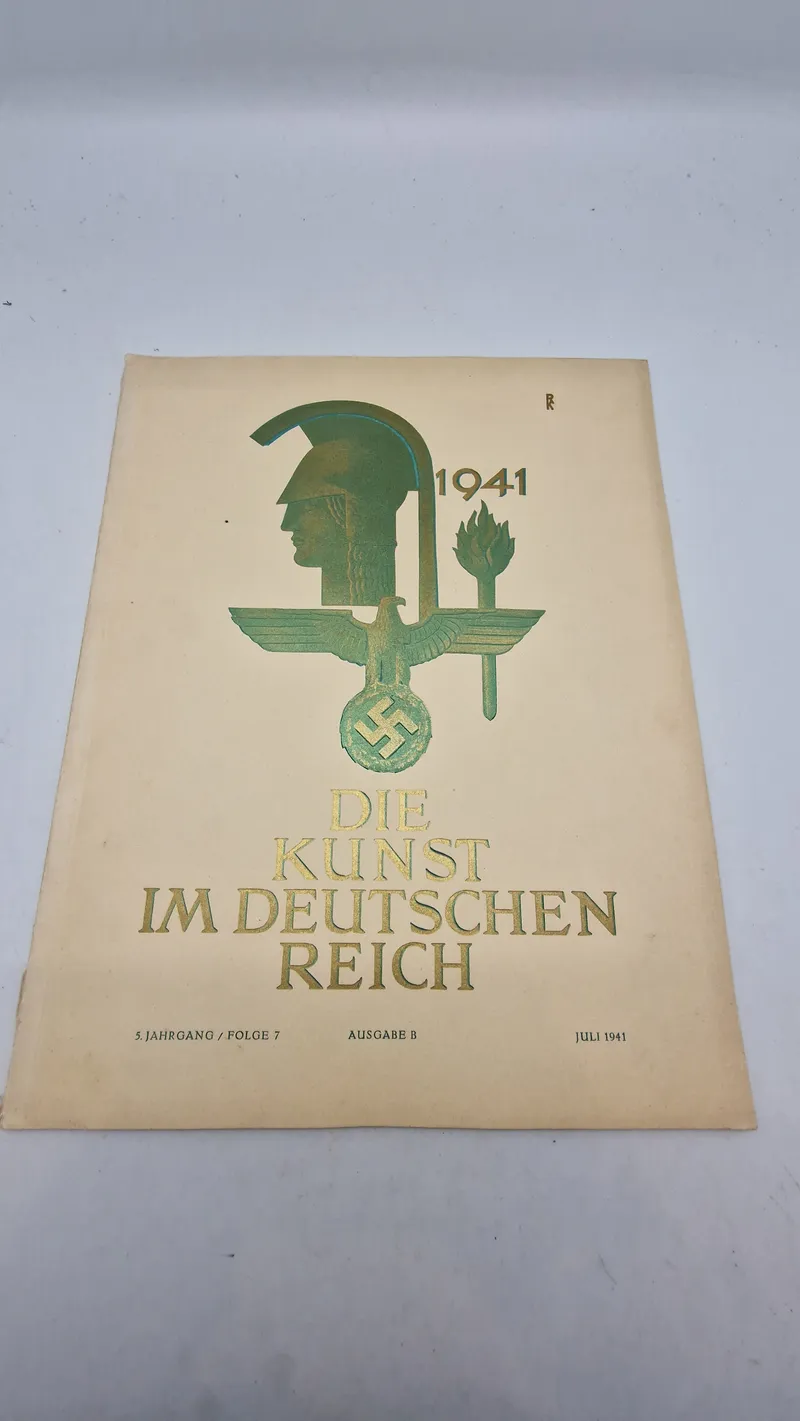Originalt hæfte - DIE KUNST IM DEUTSCHEN REICH