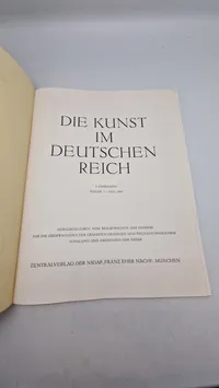Originalt hæfte - DIE KUNST IM DEUTSCHEN REICH