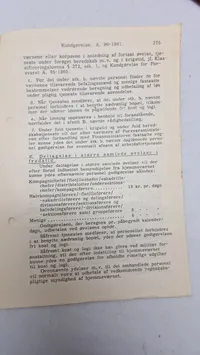 Samling lærebøger, feltinstruktioner mm.