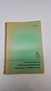 Hjemmeværnets Forsyningsgenstandspaknings- og Priskatalog