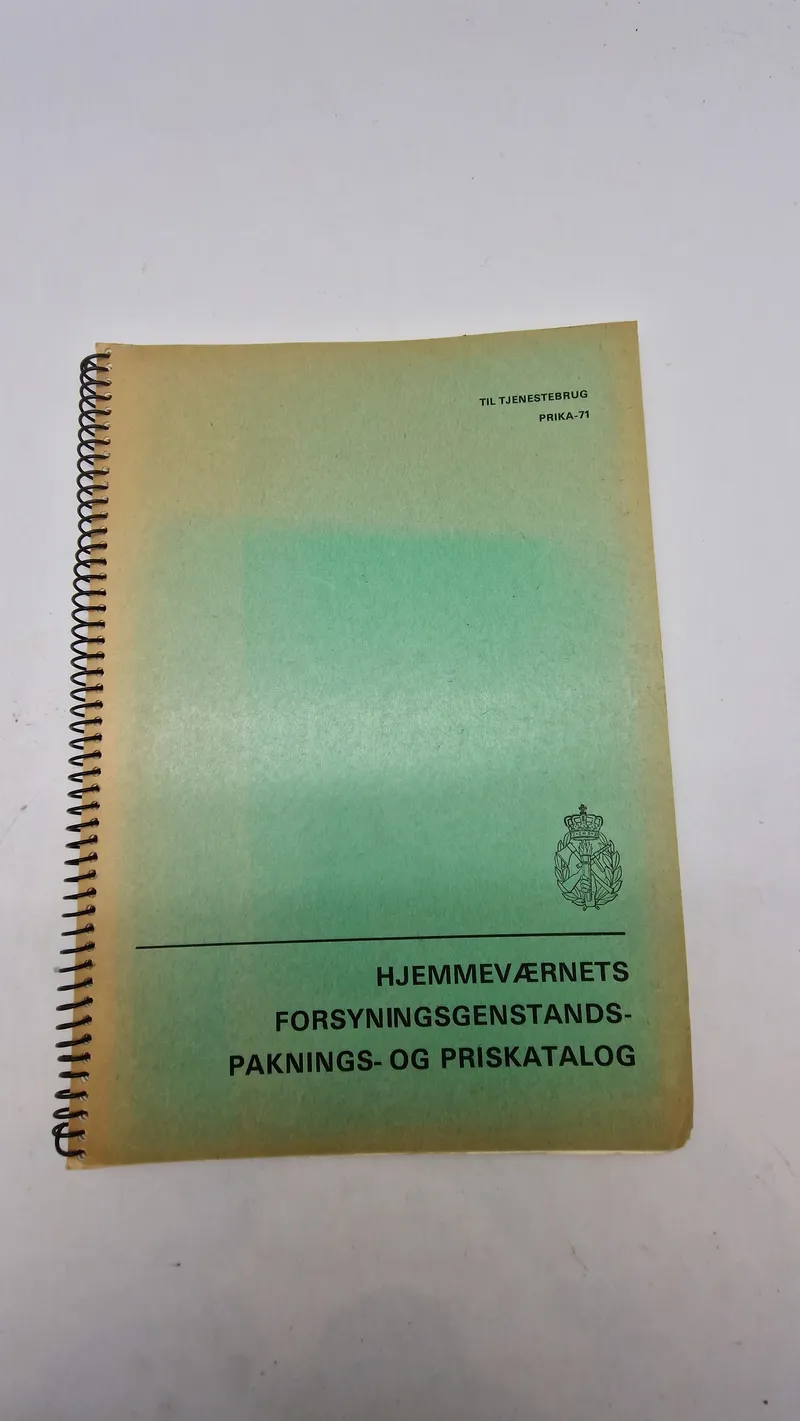 Hjemmeværnets Forsyningsgenstandspaknings- og Priskatalog